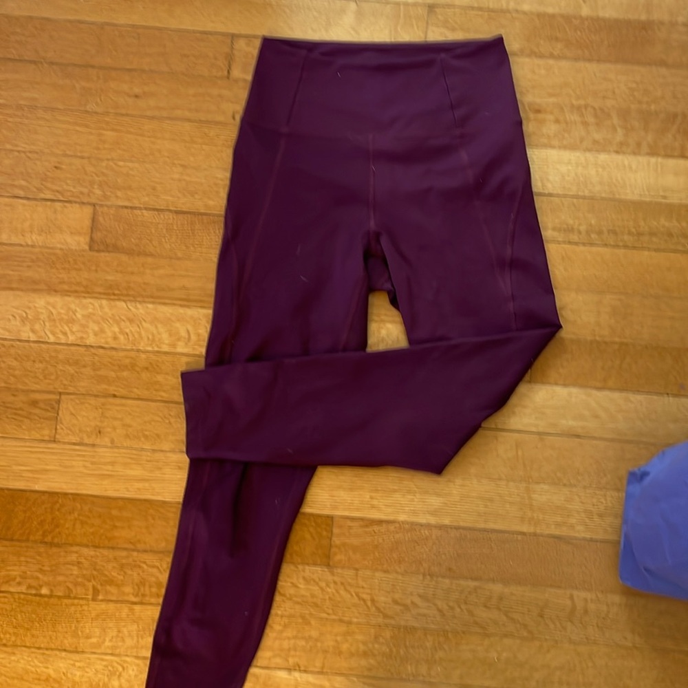 Maroon girlfriend collective 7/8 legging